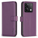 BINFEN COLOR BF17 For Xiaomi Redmi Note 13 5G Case PU Leather Phone Cover Wallet