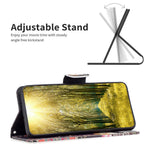 For Xiaomi Redmi Note 13 5G Phone Case Pattern Printing Wallet Leather Cover