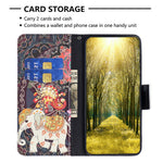 For Xiaomi Redmi Note 13 5G Phone Case Pattern Printing Wallet Leather Cover