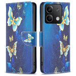 For Xiaomi Redmi Note 13 5G Phone Case Pattern Printing Wallet Leather Cover