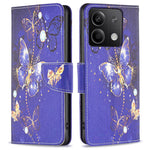 For Xiaomi Redmi Note 13 5G Phone Case Pattern Printing Wallet Leather Cover