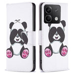 For Xiaomi Redmi Note 13 5G Phone Case Pattern Printing Wallet Leather Cover