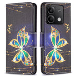 For Xiaomi Redmi Note 13 5G Phone Case Pattern Printing Wallet Leather Cover