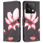 For Xiaomi Redmi Note 13 5G Phone Case Pattern Printing Wallet Leather Cover