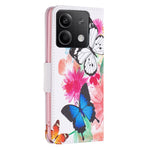For Xiaomi Redmi Note 13 5G PU Leather Phone Case TPU Inner Shell Pattern Printing Design