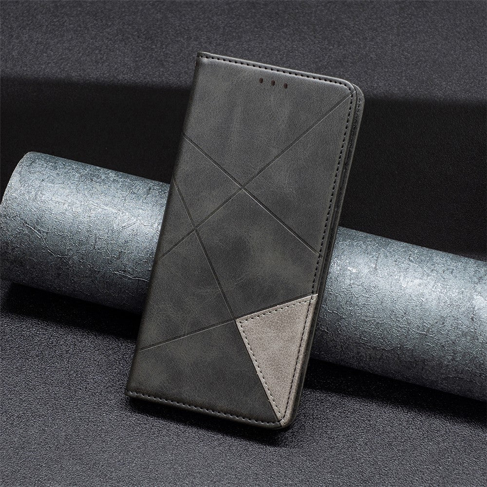 For Xiaomi Redmi Note 13 5G PU Leather Phone Case 2 Card Holders Magnetic Closure