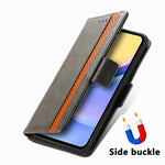 For Samsung Galaxy A15 4G / A15 5G Phone Cases CASENEO PU Leather Cover Stand with RFID Blocking Wallet