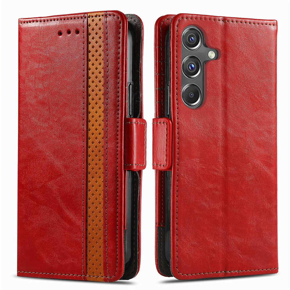 For Samsung Galaxy A15 4G / A15 5G Phone Cases CASENEO PU Leather Cover Stand with RFID Blocking Wallet