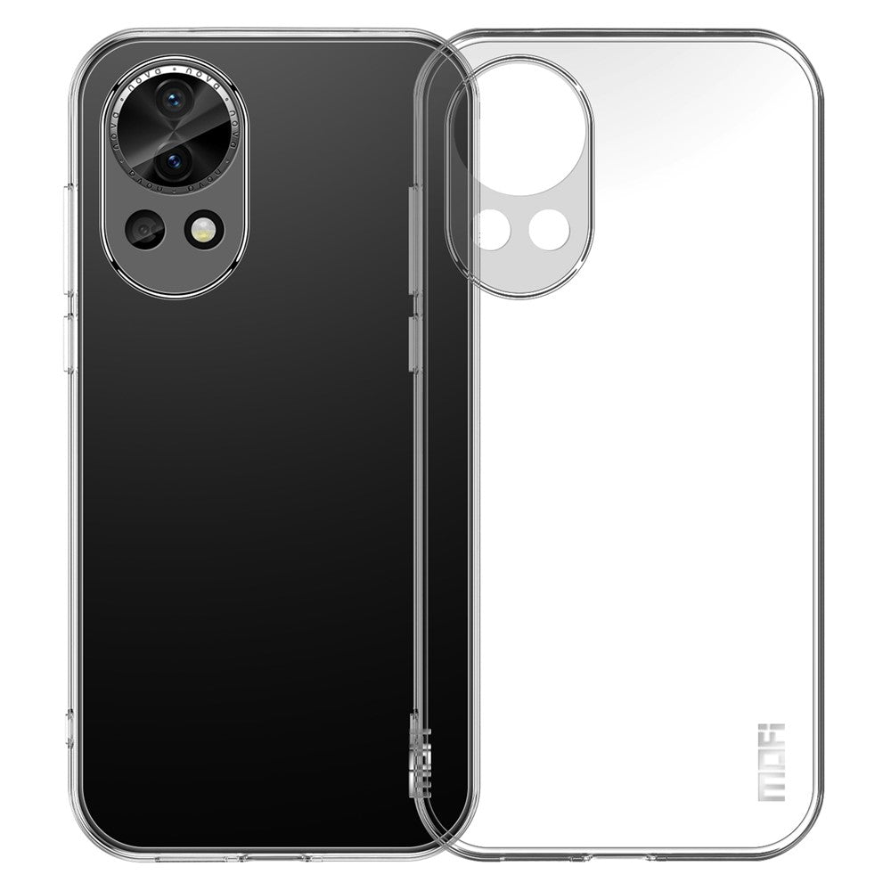 MOFI För Huawei Nova 12 5G mobilskal Transparent Mjukt TPU Skyddsskal