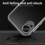 MOFI För Huawei Nova 12 5G mobilskal Transparent Mjukt TPU Skyddsskal