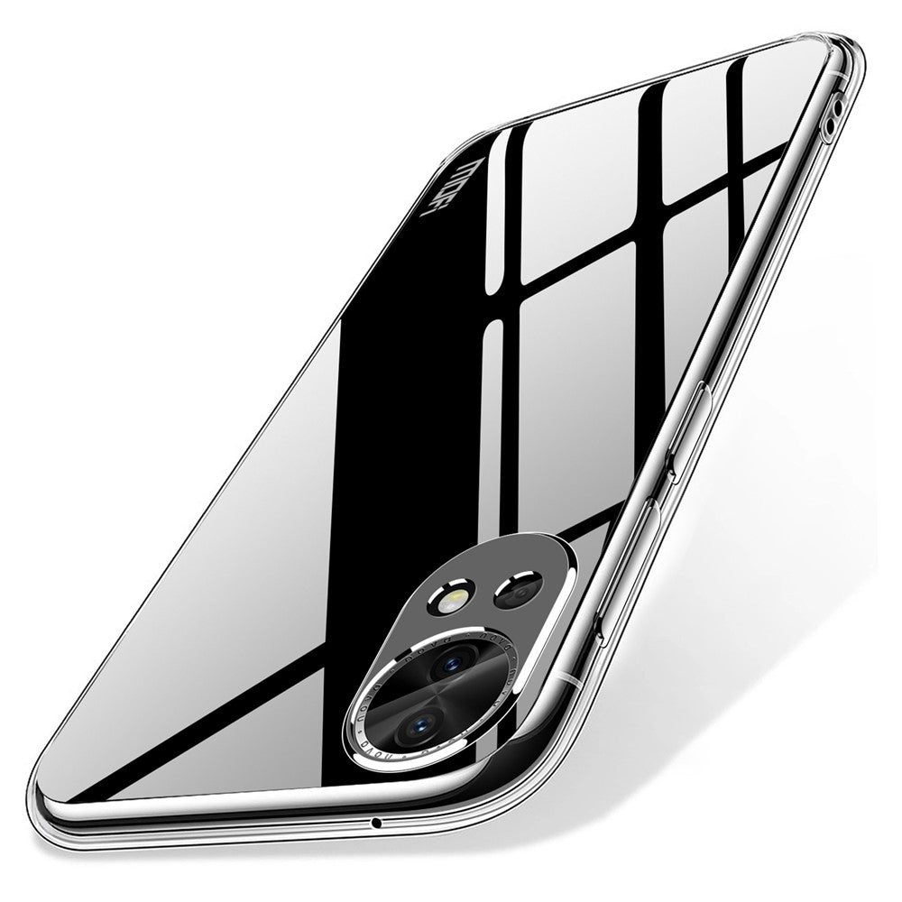 MOFI För Huawei Nova 12 5G mobilskal Transparent Mjukt TPU Skyddsskal