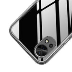 MOFI För Huawei Nova 12 5G mobilskal Transparent Mjukt TPU Skyddsskal