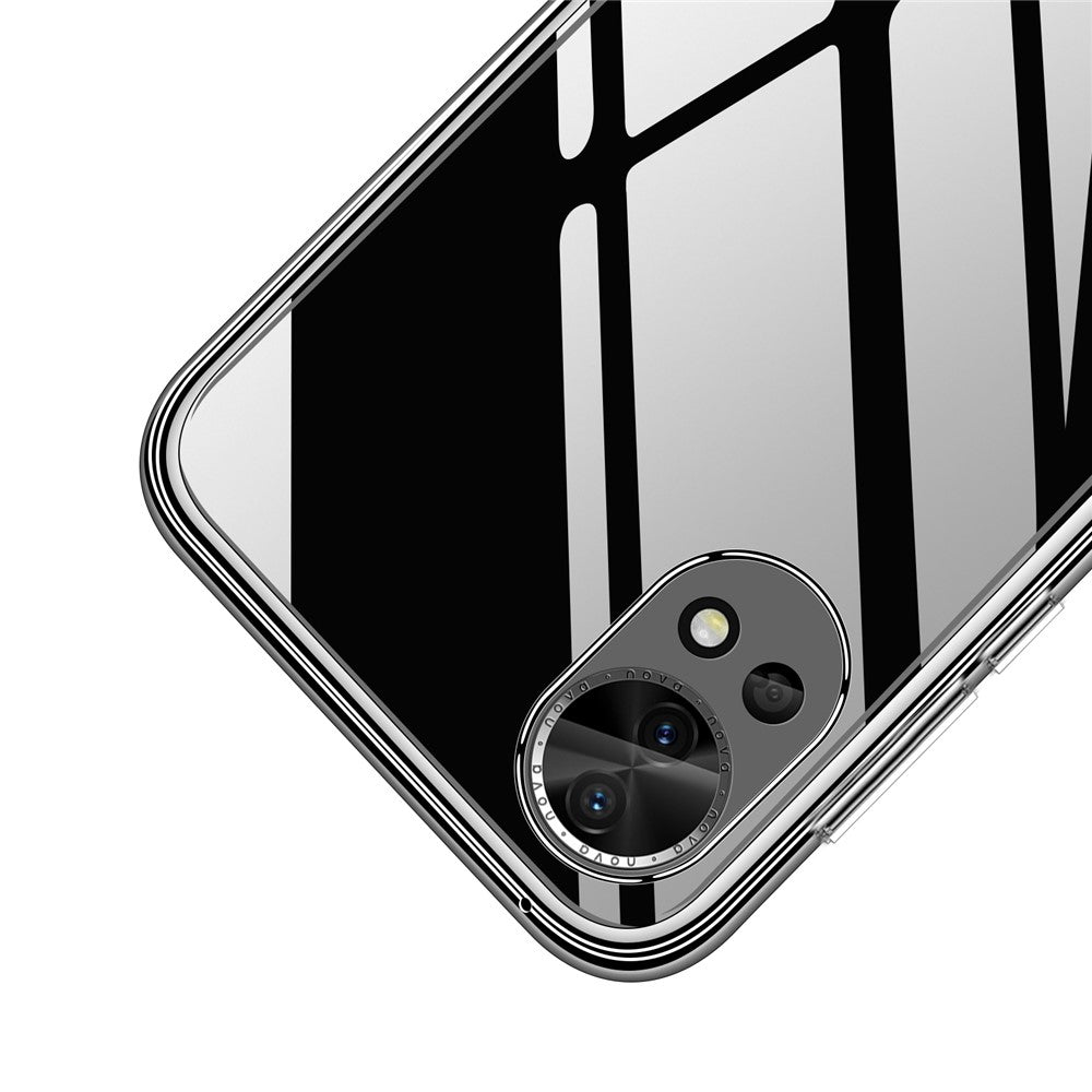 MOFI För Huawei Nova 12 5G mobilskal Transparent Mjukt TPU Skyddsskal