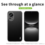 MOFI För Huawei Nova 12 5G mobilskal Transparent Mjukt TPU Skyddsskal