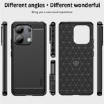 MOFI JK TPU Series-1 For Xiaomi Redmi Note 13 4G TPU Phone Case Carbon Fiber Texture