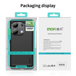 MOFI JK TPU Series-1 For Xiaomi Redmi Note 13 4G TPU Phone Case Carbon Fiber Texture