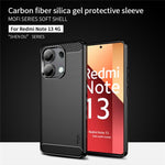 MOFI JK TPU Series-1 For Xiaomi Redmi Note 13 4G TPU Phone Case Carbon Fiber Texture
