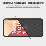 MOFI JK TPU Series-1 For Xiaomi Redmi Note 13 4G TPU Phone Case Carbon Fiber Texture