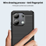 MOFI JK TPU Series-1 For Xiaomi Redmi Note 13 4G TPU Phone Case Carbon Fiber Texture