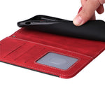 For Xiaomi Redmi Note 13 4G Leather Case Three-color Splicing Phone Cover