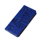 For Xiaomi Redmi Note 13 4G Wallet Case Floral Butterfly Imprinted Leather Phone Cover Stand