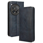 OnePlus Ace 3 5G / 12R 5G Retro Läderfodral Magnetiskt Stängande mobilplånboksfodral
