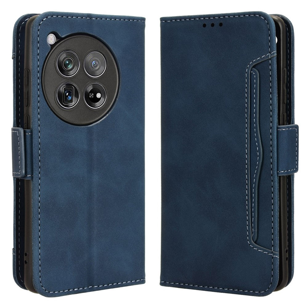 Læderetui med kortholder og flipcover til OnePlus 12R 5G / Ace 3 5G