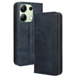 For Xiaomi Redmi Note 13 4G Leather Case Wallet Folding Stand Retro Phone Cover