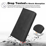 For Xiaomi Redmi Note 13 4G Leather Case Wallet Folding Stand Retro Phone Cover