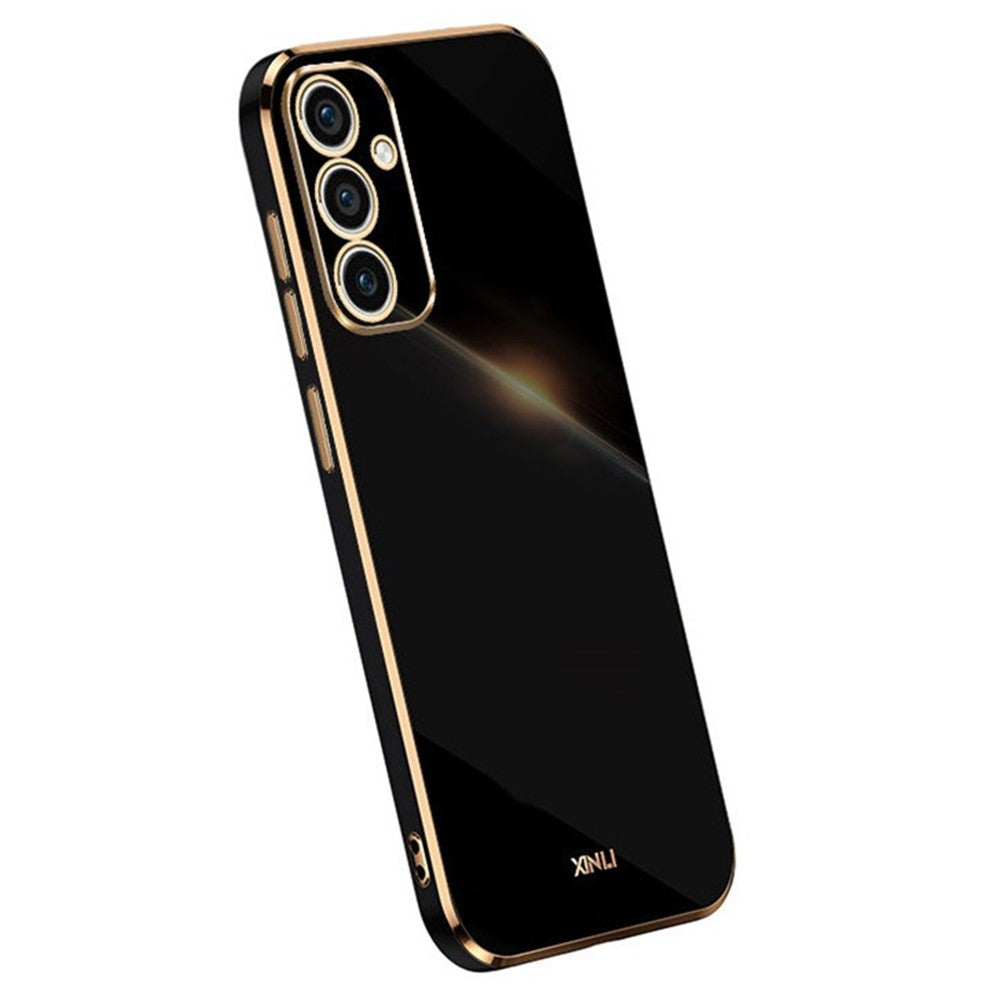 XINLI For Samsung Galaxy A25 5G (Global) (161.0 x 76.5 x 8.3mm) Cell Phone Case Soft TPU Electroplating Cover
