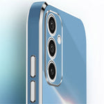XINLI For Samsung Galaxy A25 5G (Global) (161.0 x 76.5 x 8.3mm) Cell Phone Case Soft TPU Electroplating Cover