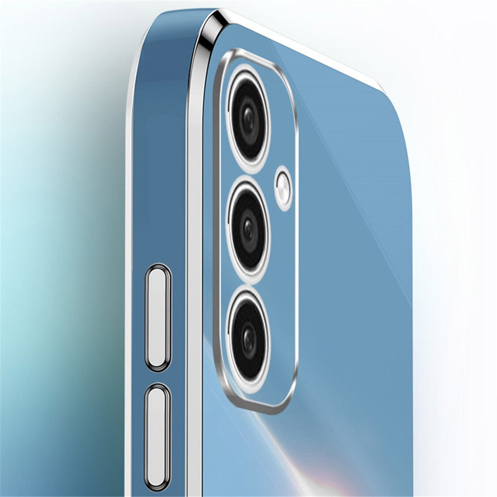XINLI For Samsung Galaxy A25 5G (Global) (161.0 x 76.5 x 8.3mm) Cell Phone Case Soft TPU Electroplating Cover