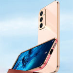 XINLI For Samsung Galaxy A25 5G (Global) (161.0 x 76.5 x 8.3mm) Cell Phone Case Soft TPU Electroplating Cover