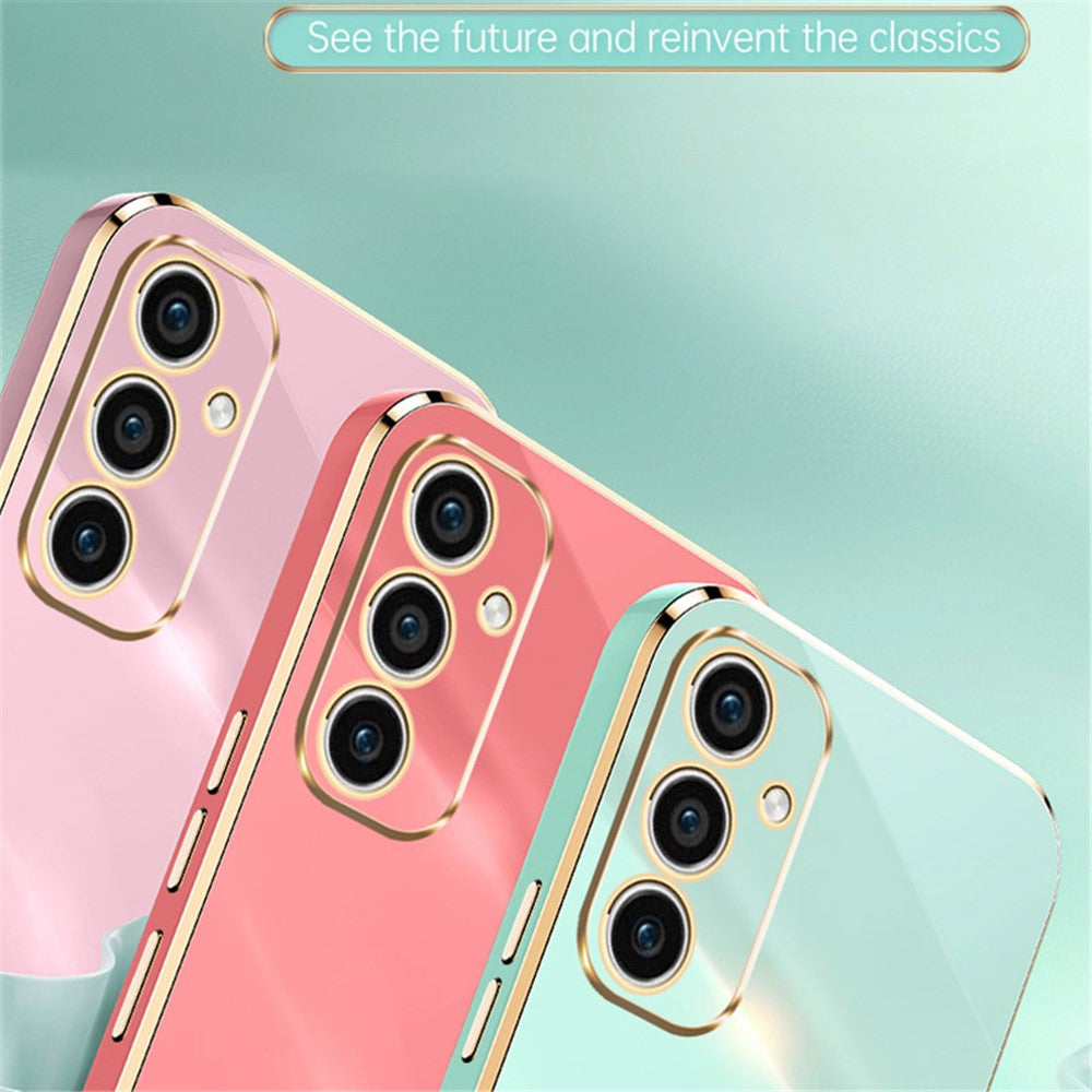 XINLI For Samsung Galaxy A25 5G (Global) (161.0 x 76.5 x 8.3mm) Cell Phone Case Soft TPU Electroplating Cover