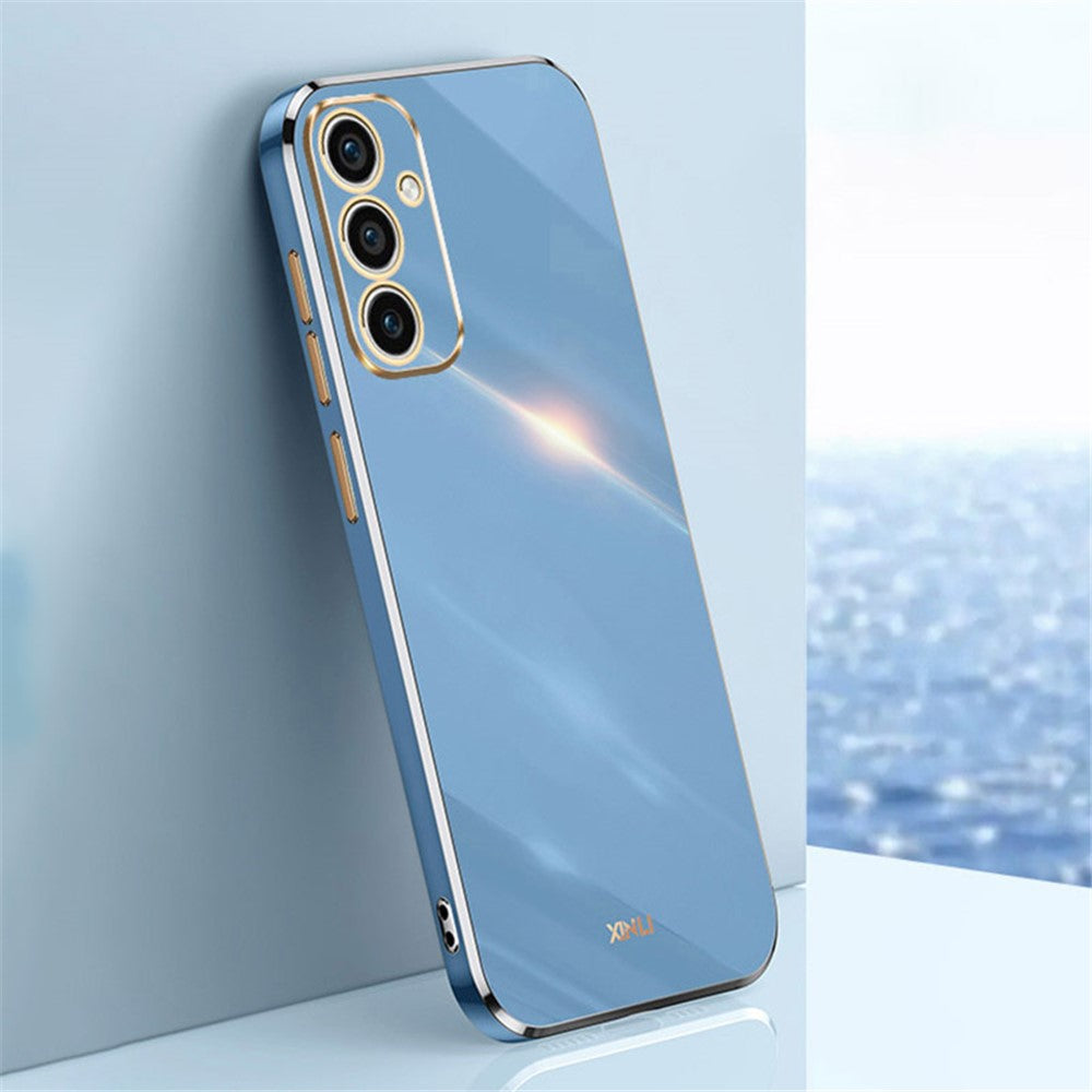 XINLI til Samsung Galaxy A15 4G / A15 5G Cover Blødt TPU Elektrobelagt Telefoncover