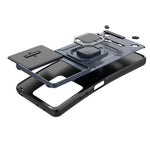 For Xiaomi Redmi Note 13 5G / Note 13 5G (China) Case Kickstand Phone Cover Slide Lens Lid