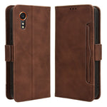 For Samsung Galaxy Xcover7 Case Wallet Leather Phone Cover with Multiple Card Slots