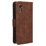 For Samsung Galaxy Xcover7 Case Wallet Leather Phone Cover with Multiple Card Slots
