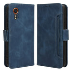 For Samsung Galaxy Xcover7 Case Wallet Leather Phone Cover with Multiple Card Slots