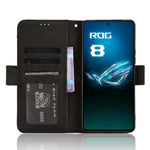 For Asus ROG Phone 8 Pro 5G / 8 5G Case Stand Leather Cover with Multiple Card Slots