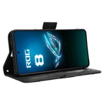For Asus ROG Phone 8 Pro 5G / 8 5G Case Stand Leather Cover with Multiple Card Slots