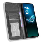 Til Asus ROG Phone 8 Pro 5G / 8 5G Cover Magnetisk Lukning Pung Læder Telefoncover