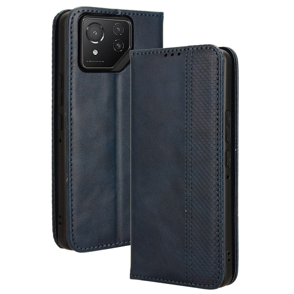 Til Asus ROG Phone 8 Pro 5G / 8 5G Cover Magnetisk Lukning Pung Læder Telefoncover