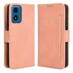 Motorola Moto G24 Power / E14 4G / G04 4G / G24 4G / G04s 4G Magnetiskt fodral i läder, korthållare, mobilskal
