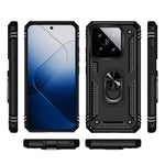 For Xiaomi 14 Drop-proof Case PC+TPU Phone Back Cover with Ring Kickstand
