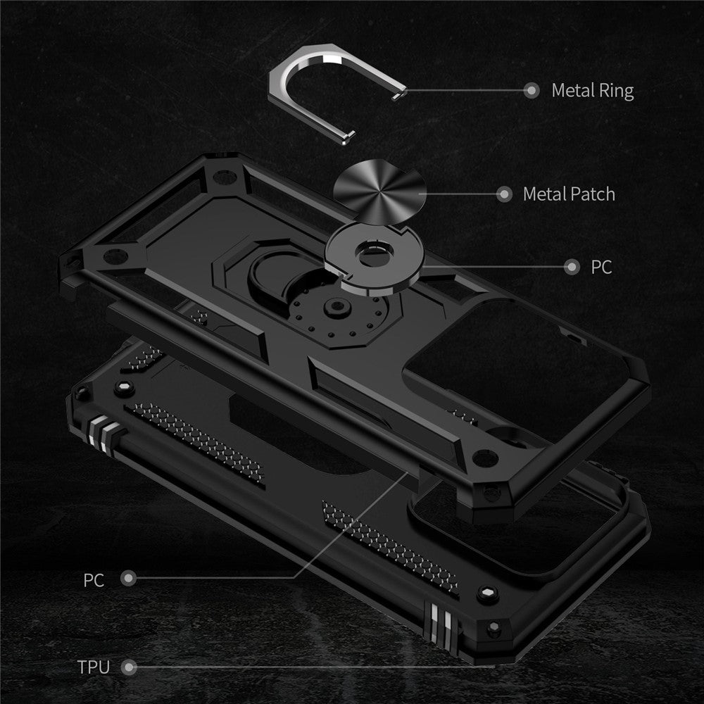For Xiaomi 14 Pro Case Kickstand PC+TPU Shockproof Phone Cover Protector