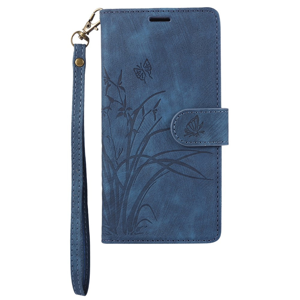 Til Google Pixel 8a Cover med rem Pung Flip PU-læder