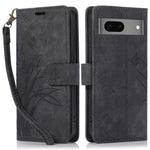 Til Google Pixel 8a Cover med rem Pung Flip PU-læder