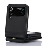 For Samsung Galaxy Z Flip4 5G Crossbody Phone Case RFID Blocking Card Holder Cover