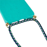 For Samsung Galaxy S24+ Back Case Wheat Straw + TPU Shockproof Phone Cover with Adjustable Lanyard
